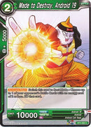 Made to Destroy, Android 19 (BT3-066) [Cross Worlds] 