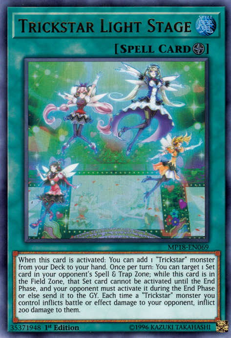 Trickstar Light Stage [MP18-EN069] Ultra Rare 