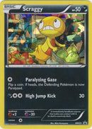 Scraggy (BW25) (Cracked Ice Holo) [Black &amp; White: Black Star Promos] 