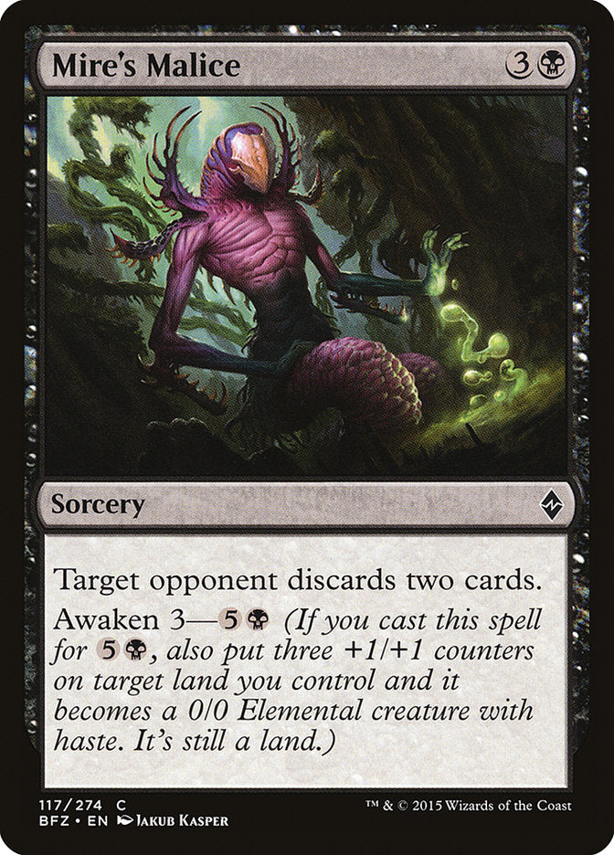 Mire's Malice [Battle for Zendikar] 