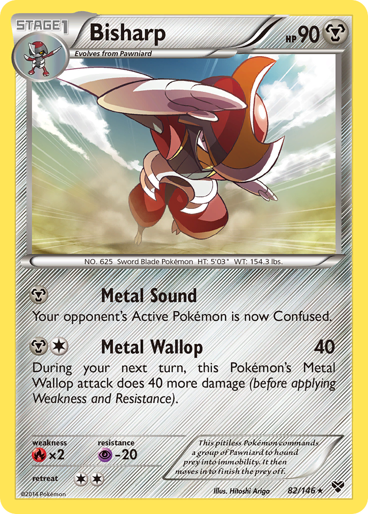 Bisharp (82/146) [XY: Base Set] 