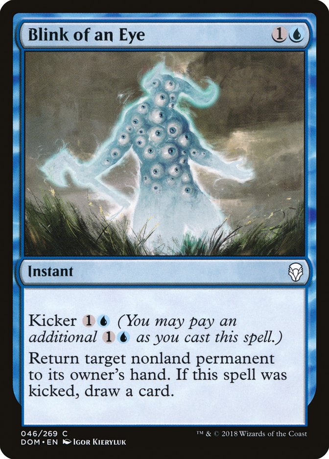 Blink of an Eye [Dominaria] 