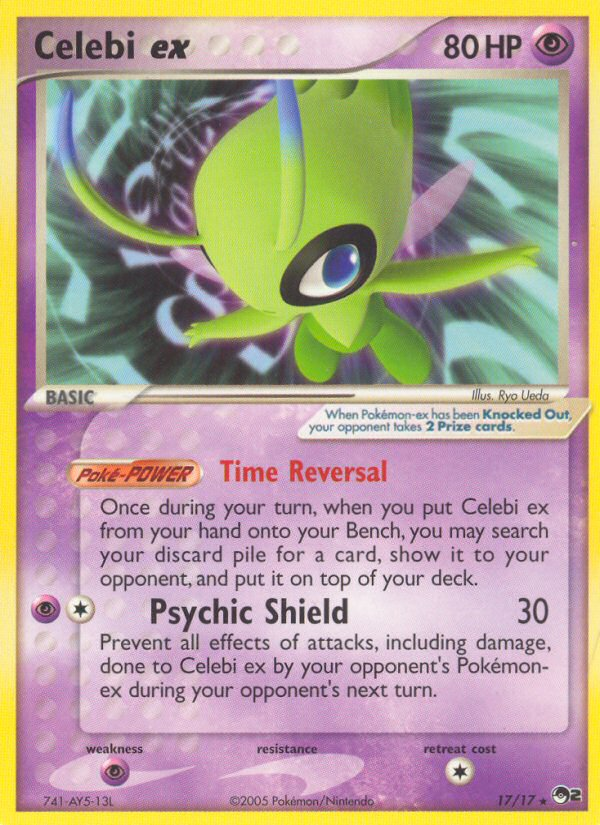 Celebi ex (17/17) [POP Series 2] 