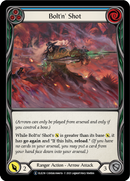 Bolt'n' Shot (Blue) [U-ELE218] (Tales of Aria Unlimited) Unlimited Rainbow Foil 