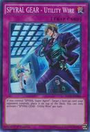 SPYRAL GEAR - Utility Wire [RATE-EN088] Super Rare 