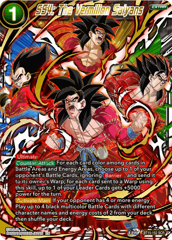 SS4: The Vermilion Saiyans (BT15-152) [Saiyan Showdown] 