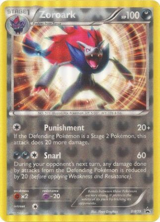 Zoroark (BW19) (Jumbo Card) [Black &amp; White: Black Star Promos] 