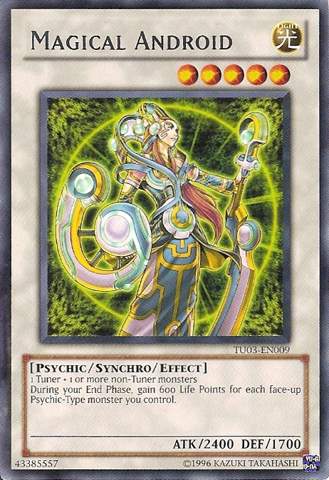 Magical Android [TU03-EN009] Rare 