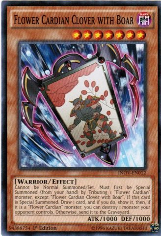 Flower Cardian Clover with Boar [INOV-EN012] Common 