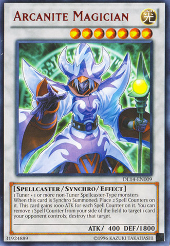 Arcanite Magician (Red) [DL14-EN009] Rare 