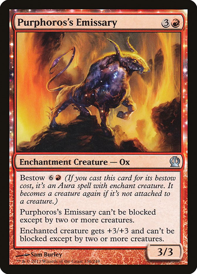 Purphoros's Emissary [Theros] 