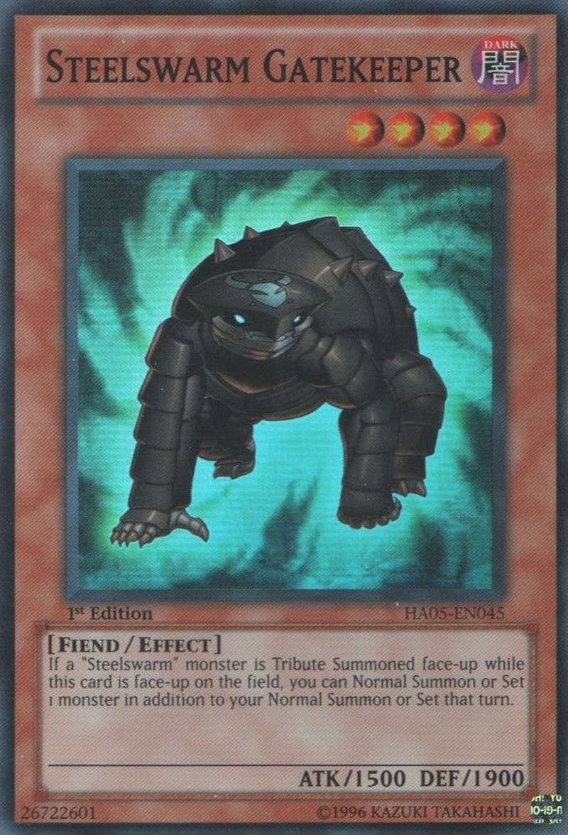 Steelswarm Gatekeeper [HA05-EN045] Super Rare 