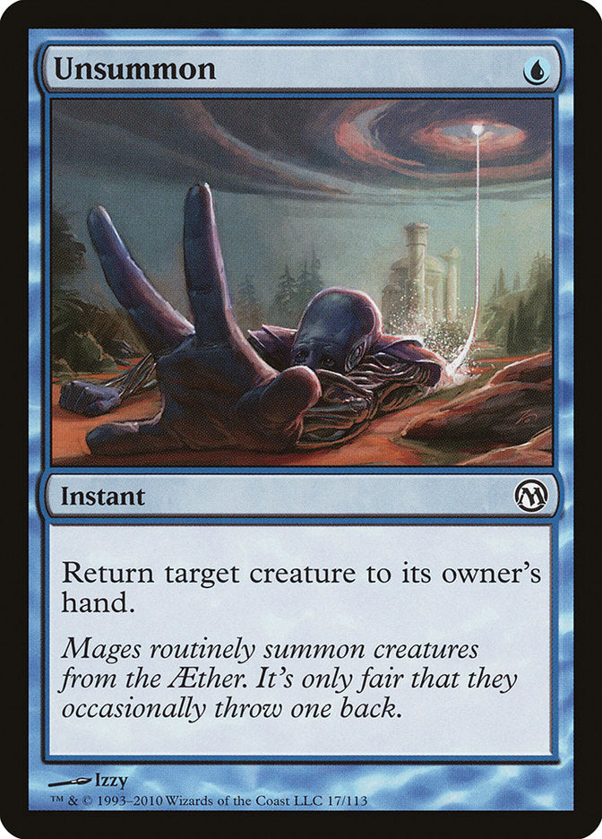 Unsummon [Duels of the Planeswalkers] 