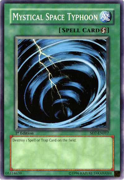 Mystical Space Typhoon [SD7-EN017] Common 