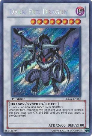 Dark End Dragon [LCGX-EN188] Secret Rare 