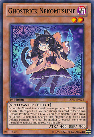 Ghostrick Nekomusume [LVAL-EN023] Common 