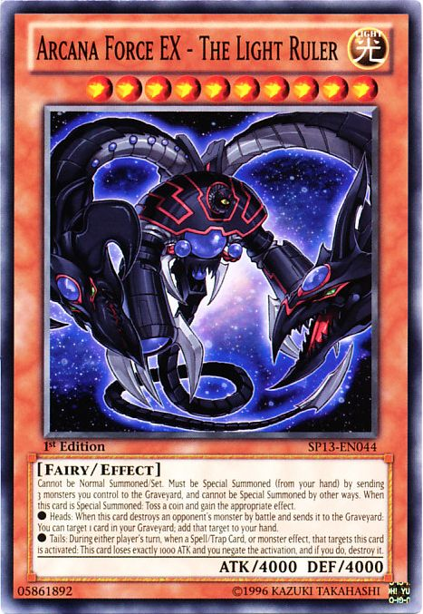 Arcana Force EX - The Light Ruler [SP13-EN044] Common 