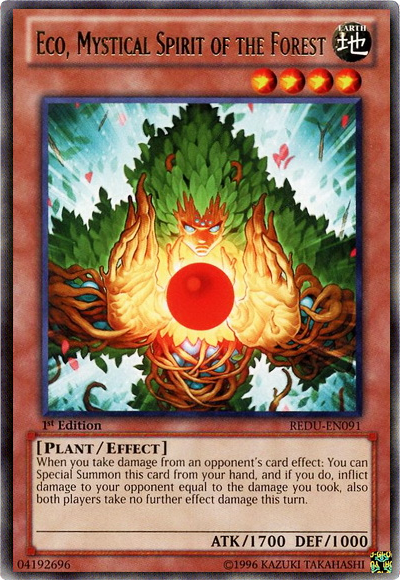 Eco, Mystical Spirit of the Forest [REDU-EN091] Rare 
