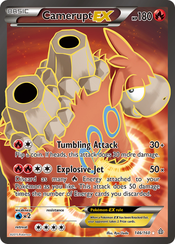 Camerupt EX (146/160) [XY: Primal Clash] 