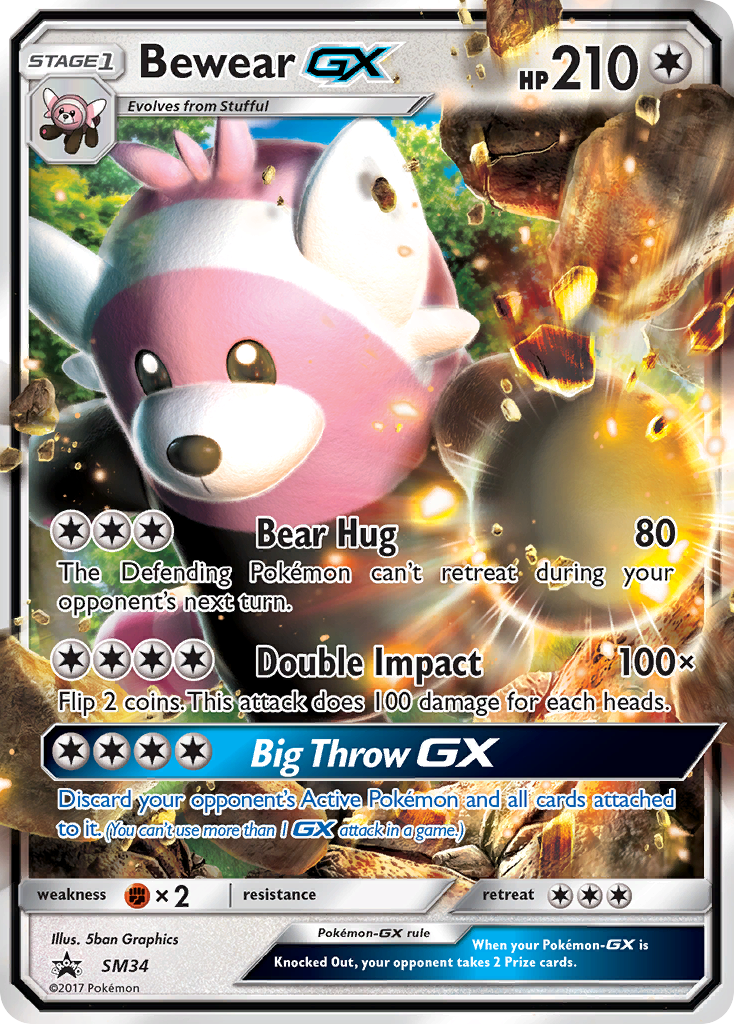 Bewear GX (SM34) [Sun &amp; Moon: Black Star Promos] 