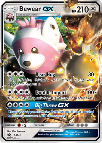 Bewear GX (SM34) [Sun &amp; Moon: Black Star Promos] 