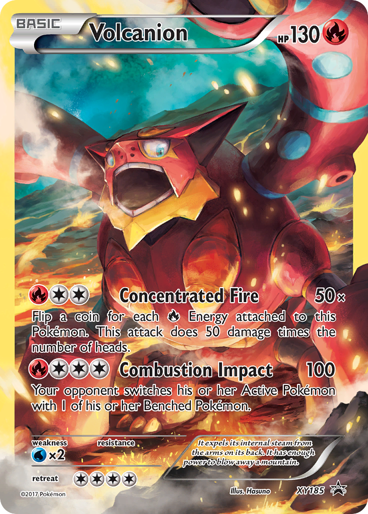 Volcanion (XY185) [XY: Black Star Promos] 