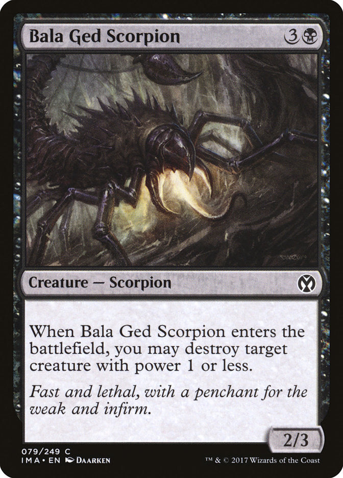 Bala Ged Scorpion [Iconic Masters] 