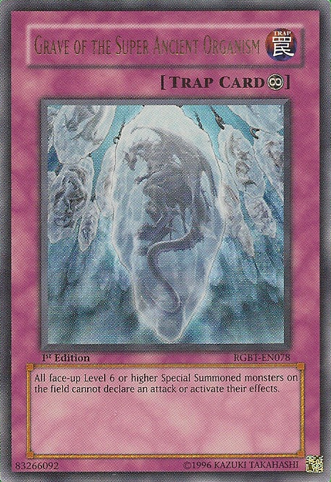 Grave of the Super Ancient Organism [RGBT-EN078] Ultra Rare 