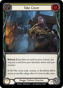 Take Cover (Yellow) [ARC049-R] (Arcane Rising) 1st Edition Rainbow Foil 