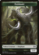 Angel // Elephant Double-Sided Token [Double Masters Tokens] 