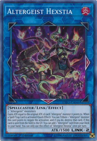 Altergeist Hexstia [EXFO-EN046] Super Rare 