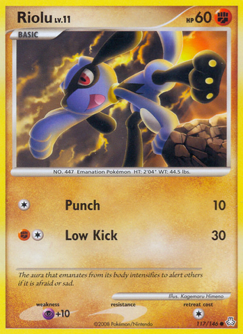 Riolu (117/146) [Diamond &amp; Pearl: Legends Awakened] 