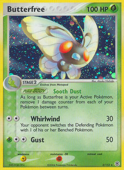 Butterfree (2/112) [EX: FireRed &amp; LeafGreen] 