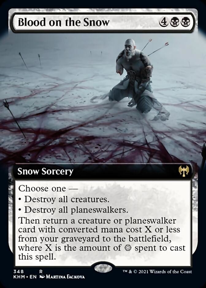 Blood on the Snow (Extended Art) [Kaldheim] 