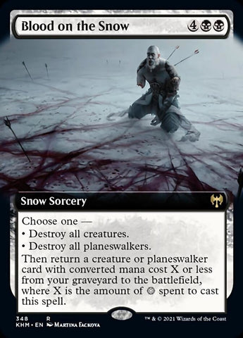 Blood on the Snow (Extended Art) [Kaldheim] 