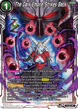 The Dark Empire Strikes Back (P-292) [Promotion Cards] 