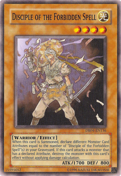 Disciple of the Forbidden Spell [DR04-EN136] Common 