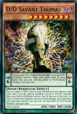 D/D Savant Thomas [TDIL-EN010] Rare 