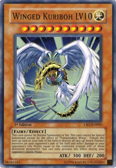 Winged Kuriboh LV10 [CRV-EN005] Ultra Rare 