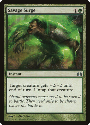 Savage Surge [Return to Ravnica] 