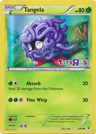 Tangela (8/83) (Toys R Us Promo) [XY: Generations] 