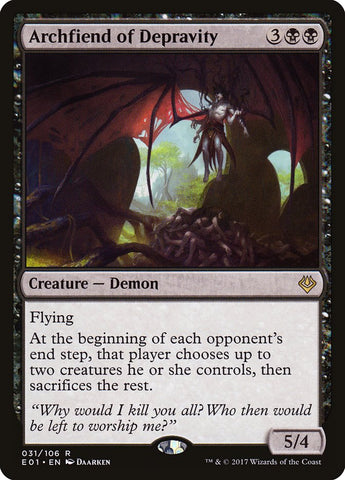 Archfiend of Depravity [Archenemy: Nicol Bolas] 