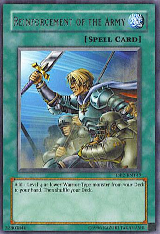 Reinforcement of the Army [DB2-EN147] Rare 