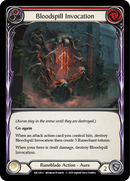Bloodspill Invocation (Red) [ARC106-C] (Arcane Rising) 1st Edition Rainbow Foil 