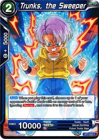 Trunks, the Sweeper (BT7-032) [Assault of the Saiyans] 