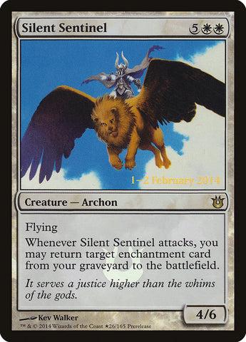 Silent Sentinel [Born of the Gods Prerelease Promos] 
