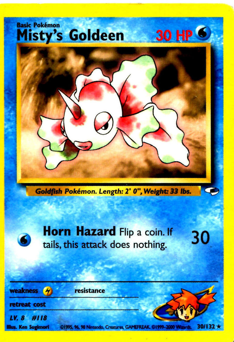 Misty's Goldeen (30/132) [Gym Heroes Unlimited] 
