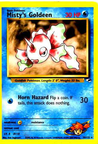 Misty's Goldeen (30/132) [Gym Heroes Unlimited] 