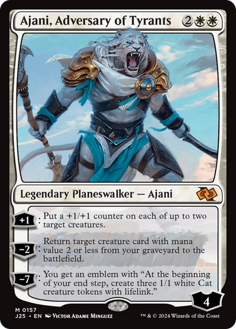 Ajani, Adversary of Tyrants [Foundations Jumpstart] 
