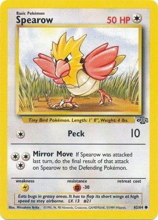 Spearow (62/64) [Jungle Unlimited] 